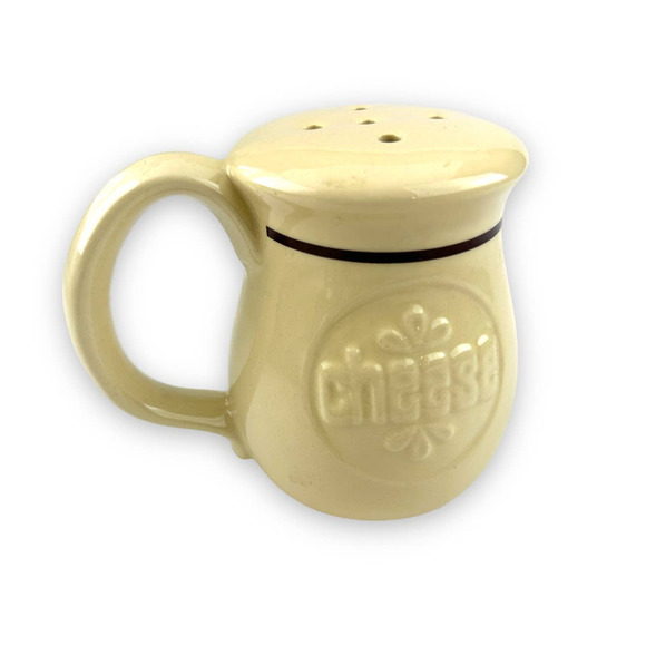 Charming Vintage Parmesan Cheese Shaker - Rustic Italian Kitchen Decor 1970s - Picture 2 of 8